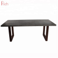 Foshan Industrial Furniture Modern Gerden Dining Cement Table